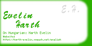 evelin harth business card